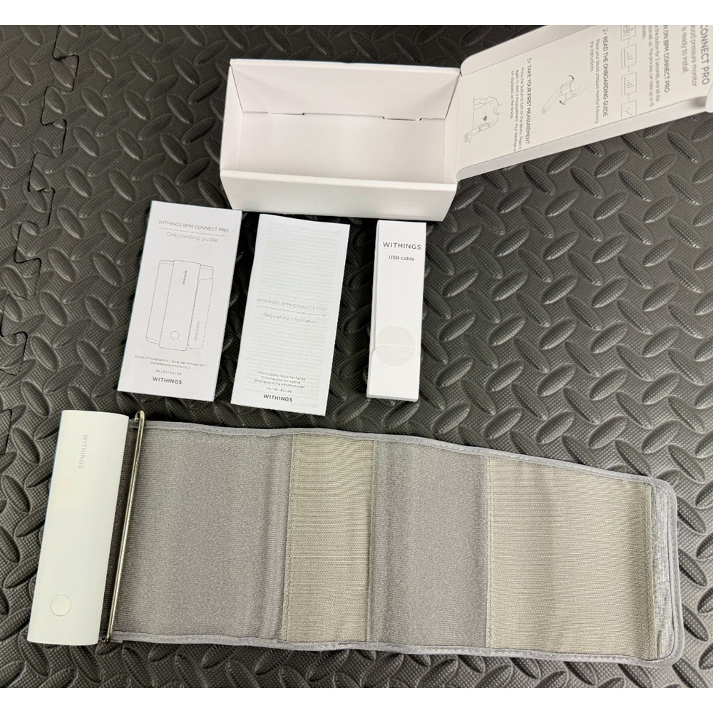 Withings BPM Connect Pro Digital Blood Pressure Heart Rate Monitor White